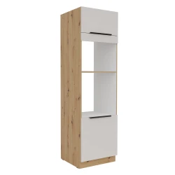 Szafka kuchenna słupek 60 DPM-210 2F KASZMIR + Dąb Artisan