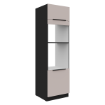 Szafka kuchenna słupek 60 DPM-210 2F KASZMIR + Czarny