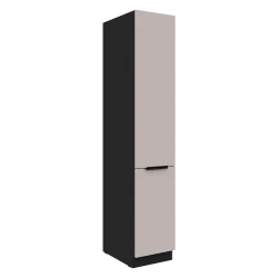 Szafka kuchenna słupek 40 DK-210 2F KASZMIR + Czarny