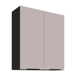 Szafka górna 80 G - 90 2F KASZMIR + Czarny