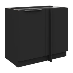 Szafka dolna narożna DECO 105 ND 1F BB CZARNY MAT