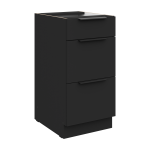 Szafka dolna DECO 40 D 3S BB CZARNY MAT