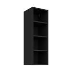 Szafka górna otwarta 30 G-90 1F OTW. CZARNY MAT