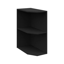 Szafka dolna pod zakończenie 30 cm DECO 30 D ZAK. BB CZARNY MAT