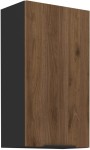 Szafka górna DENVER 50 G-90 1F ORZECH OKAPI / CZARNY 