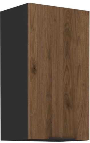 Przejdź do produktu Szafka górna DENVER 40 G-72 1F ORZECH OKAPI / CZARNY