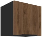Szafka górna do zabudowy okapu DENVER 40 GU-36 1F ORZECH OKAPI /  CZARNY
