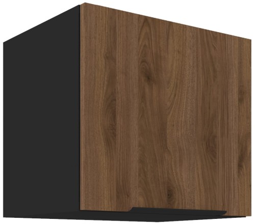Przejdź do produktu Szafka górna do zabudowy okapu DENVER 40 GU-36 1F ORZECH OKAPI /  CZARNY