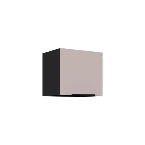 Przejdź do produktu Szafka górna do zabudowy okapu 40 GU-36 1F KASZMIR + Czarny