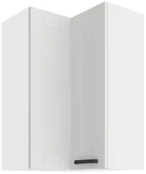 Szafka górna narożna 60 x 60 cm LILA GN-90 2F (90°) BIAŁY MAT