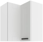 Szafka górna narożna 60 x 60 cm LILA GN-72 2F (90°) BIAŁY MAT