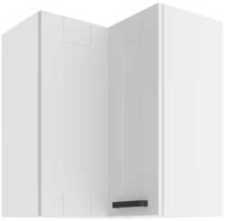 Szafka górna narożna 60 x 60 cm LILA GN-72 2F (90°) BIAŁY MAT