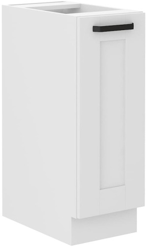 Przejdź do produktu Szafka dolna 30 cm LILA 30 D CARGO BB wysuwana z koszem BIAŁY MAT