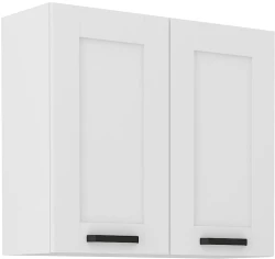 Szafka górna 80 cm LILA 80 G-72 2F BIAŁY MAT