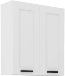 Szafka górna 80 cm LILA 80 G - 90 2F BIAŁY MAT