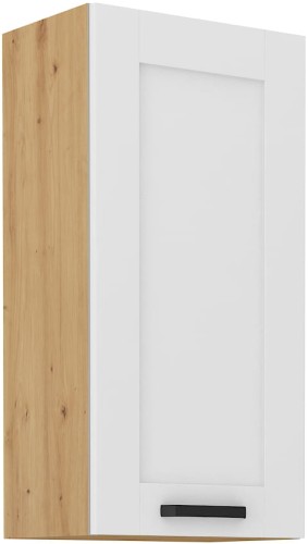 Przejdź do produktu Szafka górna 45 cm LILA 45 G-90 1F BIAŁY MAT / DĄB ARTISAN