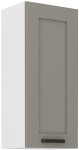 Szafka górna 40cm LILA 40 G-90 1F JASNOSZARY MAT / BIAŁY