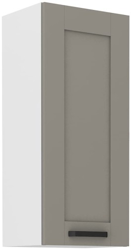 Przejdź do produktu Szafka górna 40cm LILA 40 G-90 1F JASNOSZARY MAT / BIAŁY