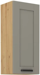 Szafka górna 40cm LILA 40 G-90 1F JASNOSZARY MAT / ARTISAN