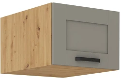Szafka górna nadstawna LILA 50 NAGU-36 1F pawlacz JASNOSZARY MAT / ARTISAN