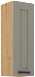 Szafka górna 30cm LILA 30 G-90 1F JASNOSZARY MAT / ARTISAN