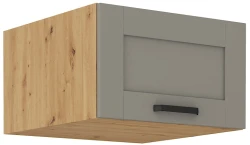 Szafka górna nadstawna LILA 60 NAGU-36 1F pawlacz JASNOSZARY MAT / ARTISAN