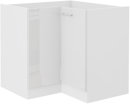 Przejdź do produktu Szafka dolna narożna VENUS 90x90 cm 2F BB BIAŁY POŁYSK