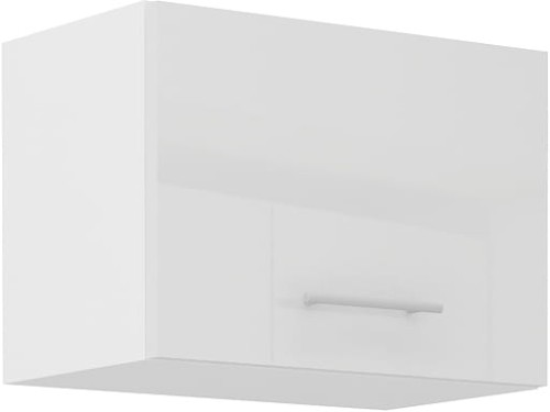 Przejdź do produktu Szafka górna do zabudowy okapu VENUS 50 GU-36 1F BIAŁY POŁYSK