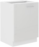 Szafka dolna VENUS 60 D 1F BB BIAŁY POŁYSK