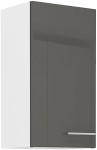 Szafka górna 40cm VENUS 40 G-72 1F SZARY POŁYSK