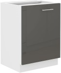 Szafka dolna VENUS 60 D 1F BB SZARY POŁYSK