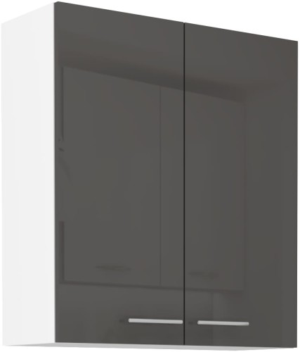 Przejdź do produktu Szafka górna 80 cm VENUS 80 G - 90 2F SZARY POŁYSK