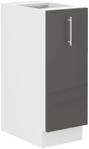 Przejdź do produktu Szafka dolna 30 cm VENUS 30 D CARGO BB wysuwana z koszem SZARY POŁYSK