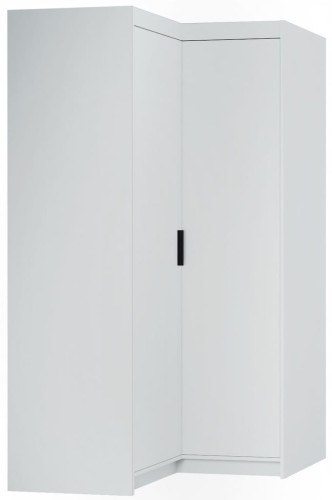 Przejdź do produktu Szafa narożna KLEO Dwudrzwiowa Garderoba KOLOR BIAŁY