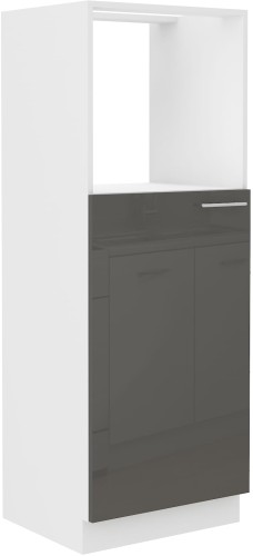 Przejdź do produktu Szafka kuchenna słupek VENUS 60 DKPL-162 1F SZARY POŁYSK