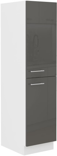 Przejdź do produktu Szafka kuchenna słupek VENUS 30 DK-162 2F CARGO SZARY POŁYSK