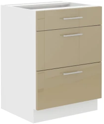 Szafka dolna VENUS 60 D 3S PREMIUM BOX CAPPUCCINO POŁYSK