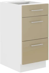 Szafka dolna VENUS 40 D 3S QUADRO CAPPUCCINO POŁYSK