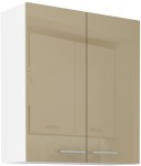 Szafka górna 80 cm VENUS 80 G - 90 2F CAPPUCCINO POŁYSK
