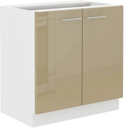 Szafka dolna VENUS 80 D 2F BB CAPPUCCINO POŁYSK