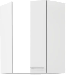 Szafka górna narożna 60 x 60 cm VENUS GN-90 1F (45°) BIAŁY POŁYSK