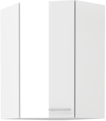 Przejdź do produktu Szafka górna narożna 60 x 60 cm VENUS GN-90 1F (45°) BIAŁY POŁYSK