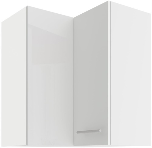 Przejdź do produktu Szafka górna narożna 60 x 60 cm VENUS GN-72 2F (90°) BIAŁY POŁYSK