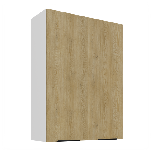 Przejdź do produktu Szafka górna 80 cm LUME 80 G - 108 2F DĄB CREMONA / BIAŁY