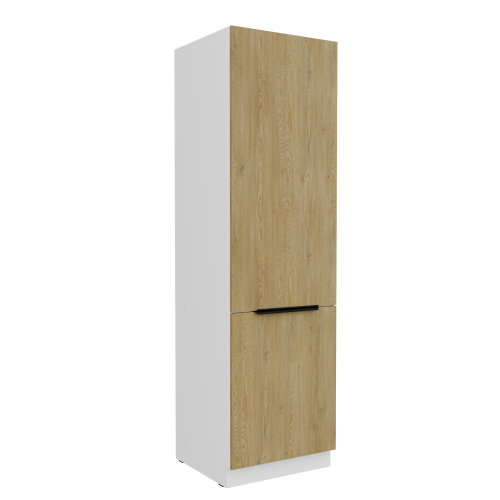 Przejdź do produktu Szafka kuchenna słupek LUME 60 DK-210 2F DĄB CREMONA / BIAŁY