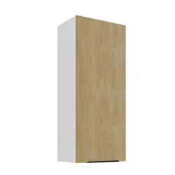Szafka górna 45 cm LUME  45 G-108 1F DĄB CREMONA / BIAŁY