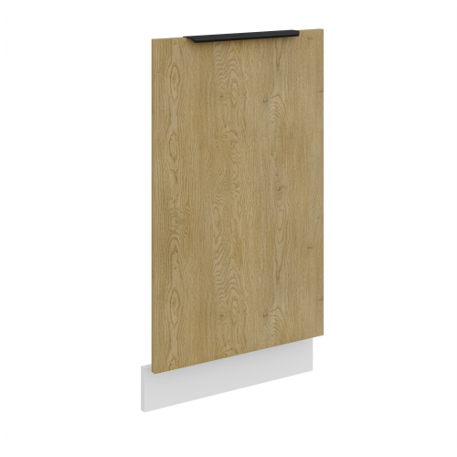 Przejdź do produktu Front do zabudowy zmywarki 45 cm LUME ZM 713 x 446 DĄB CREMONA / BIAŁY