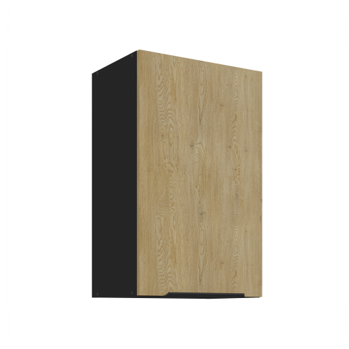 Przejdź do produktu Szafka górna 45 cm LUME 45 G-72 1F DĄB CREMONA / CZARNY