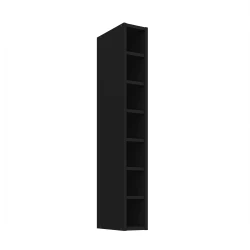 Szafka górna otwarta 15 cm 15 G-108 1F OTW. CZARNY