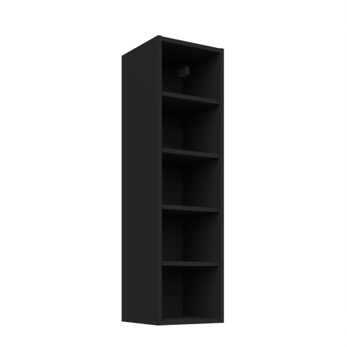 Przejdź do produktu Szafka górna otwarta 30cm LUME 30 G-108 1F OTW. CZARNY